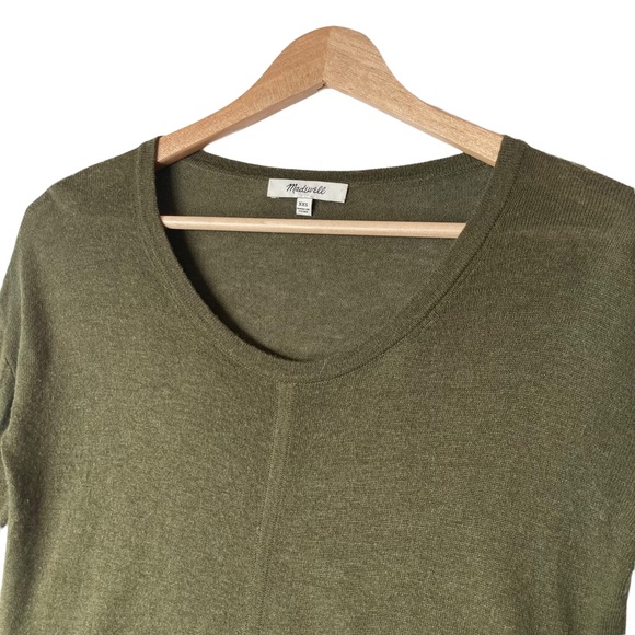 Madewell Women’s long sleeve tie front lightweight sweater—Sz XXS - Picture 9 of 14